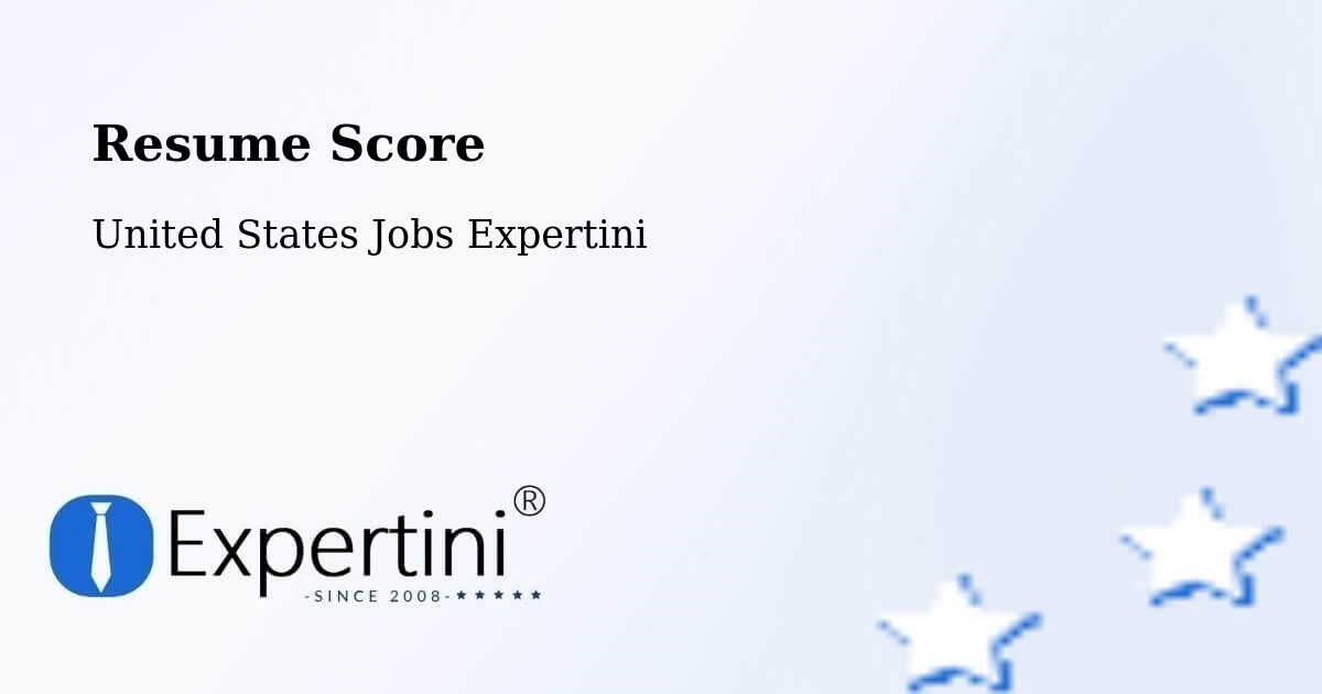 Resume Score & Job Description Match Tool – Cloud County - United States Jobs Expertini